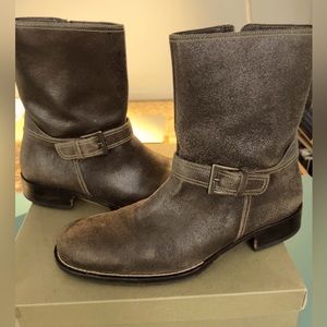 Cole Haan Dylan Leather Buckle Boot